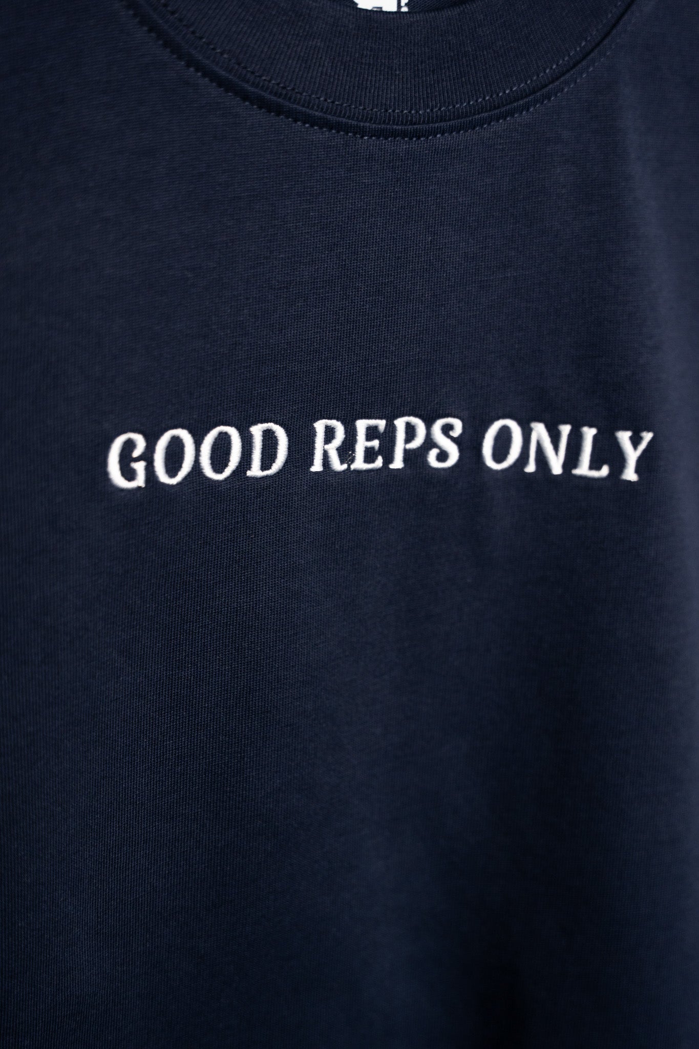 GOOD REPS ONLY Pump Cover in Navy Blue