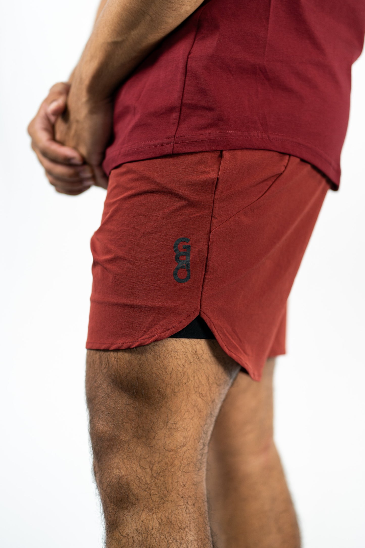 Genesis Shorts in Burgundy